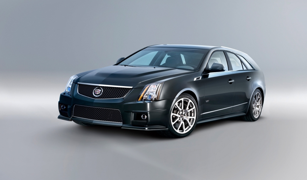 Cadillac CTS V Sport Wagon for 1024 x 600 widescreen resolution