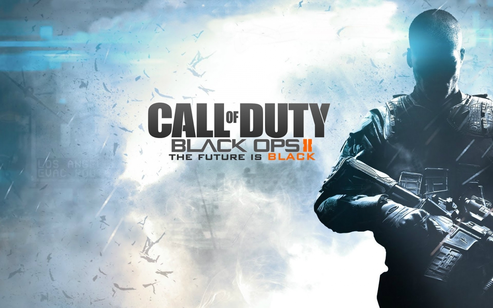 Call of Duty Black Ops 2 Future Black for 1680 x 1050 widescreen resolution