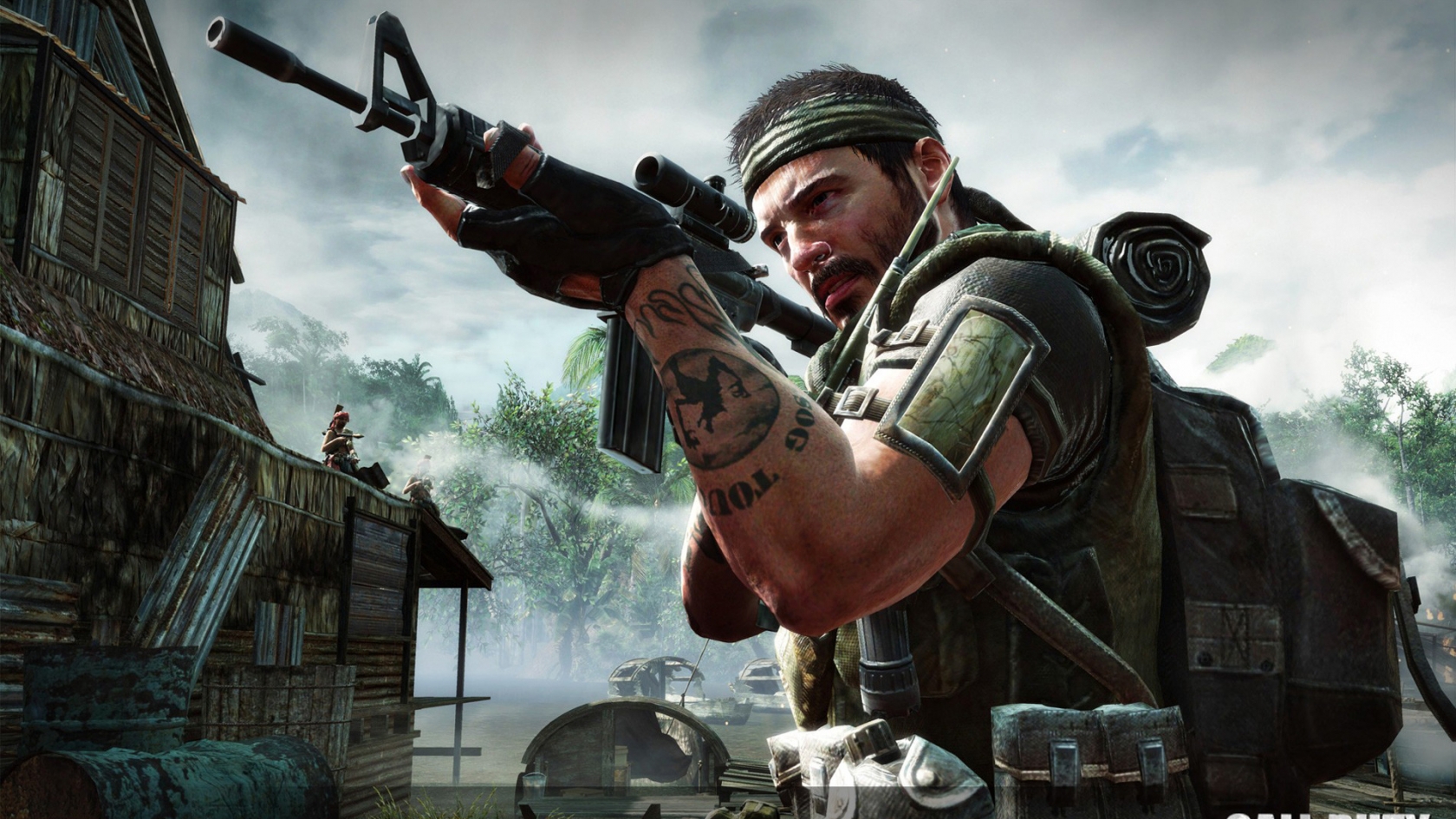 Call of Duty Black Ops Soldier for 1680 x 945 HDTV resolution
