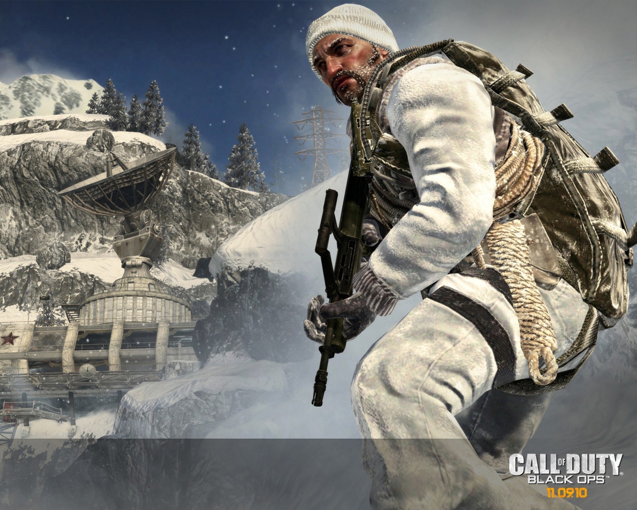 Call of Duty Black Ops Winter for 1280 x 1024 resolution
