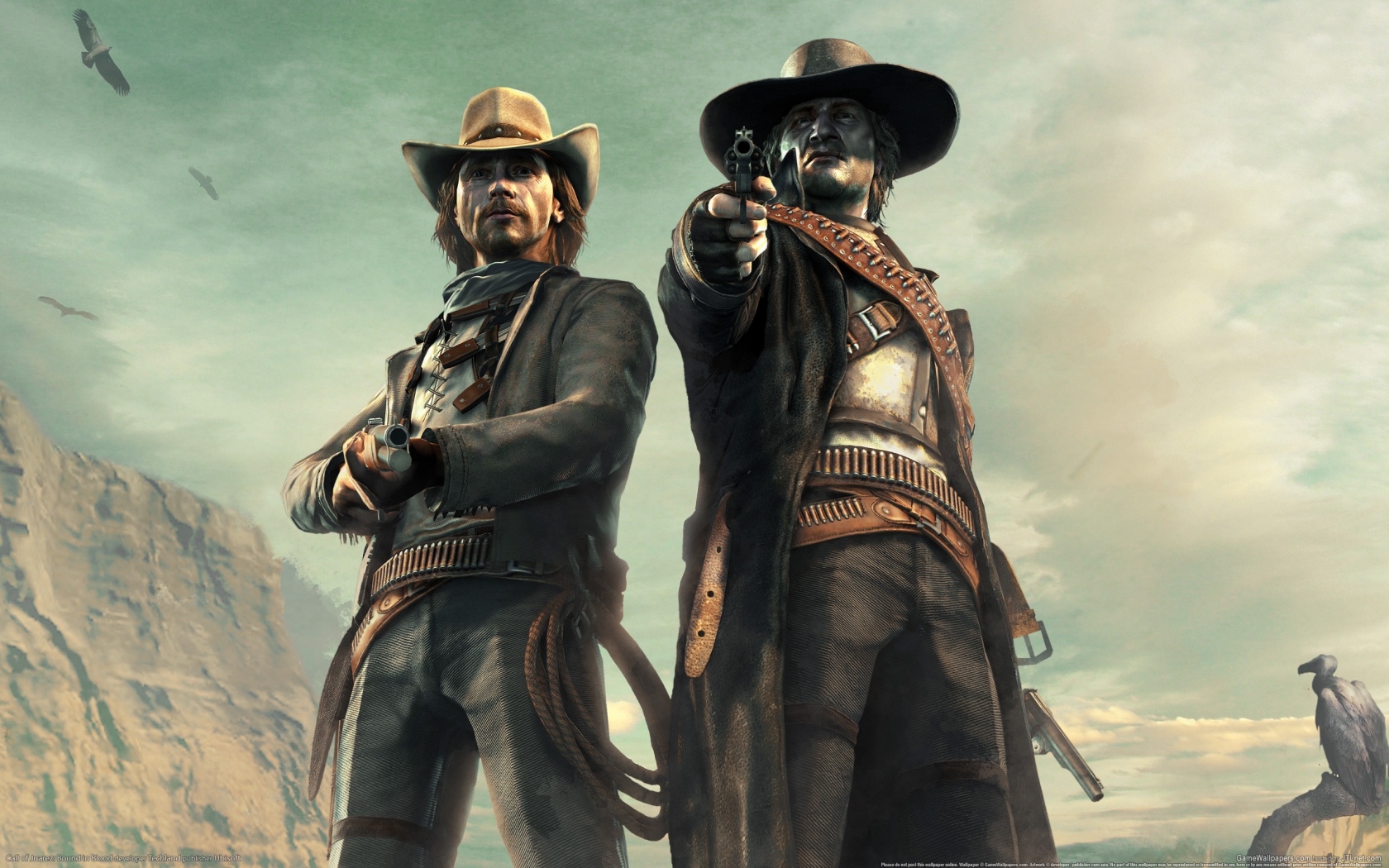 Call of Juarez Bound in Blood for 1680 x 1050 widescreen resolution