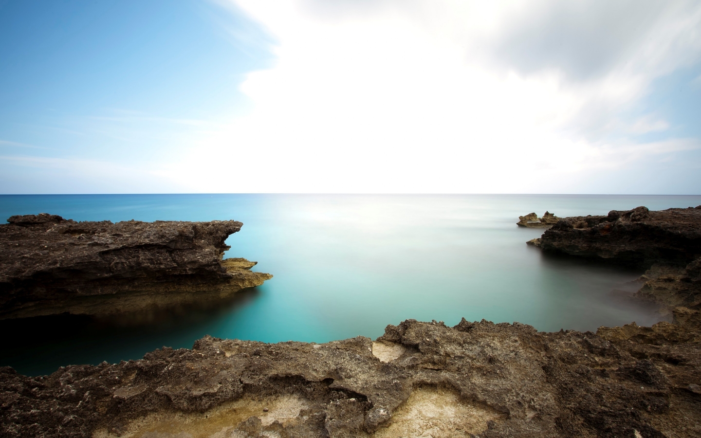 Calm Sea Landscape for 1440 x 900 widescreen resolution