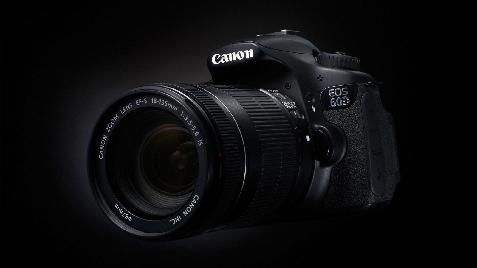 Canon EOS 60D for 1600 x 900 HDTV resolution