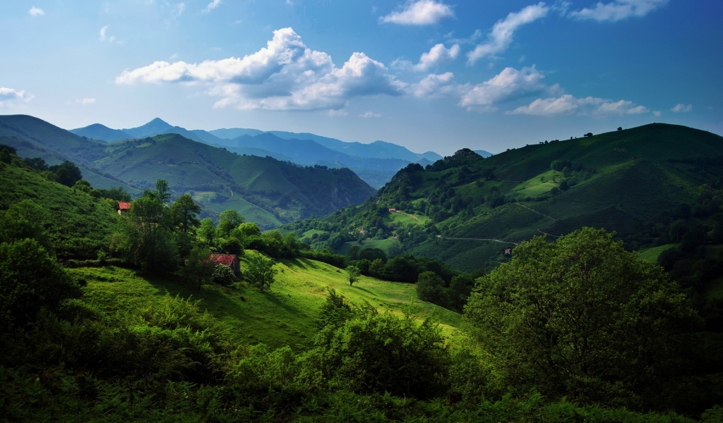 Cantabrian Mountains for 1024 x 600 widescreen resolution