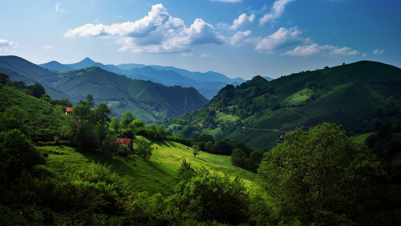 Cantabrian Mountains for 1280 x 720 HDTV 720p resolution