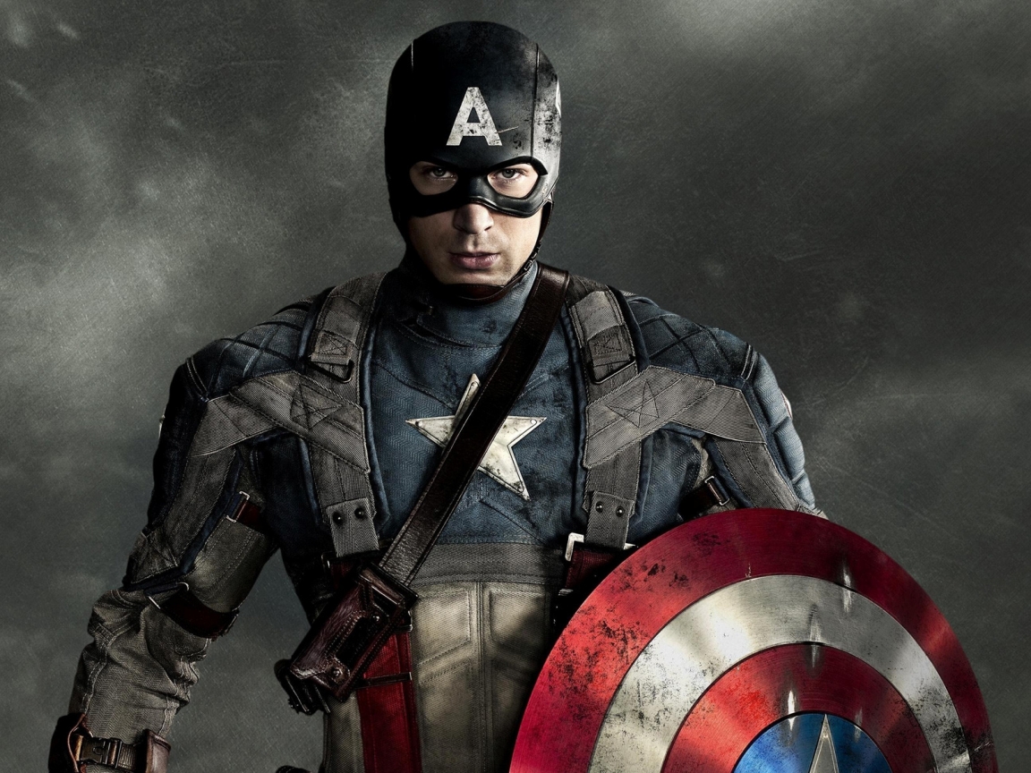 Captain America for 1152 x 864 resolution