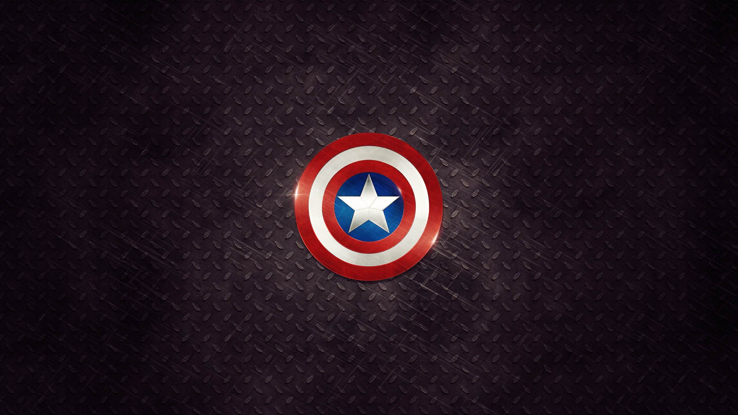 Captain America Logo for 2560x1440 HDTV resolution