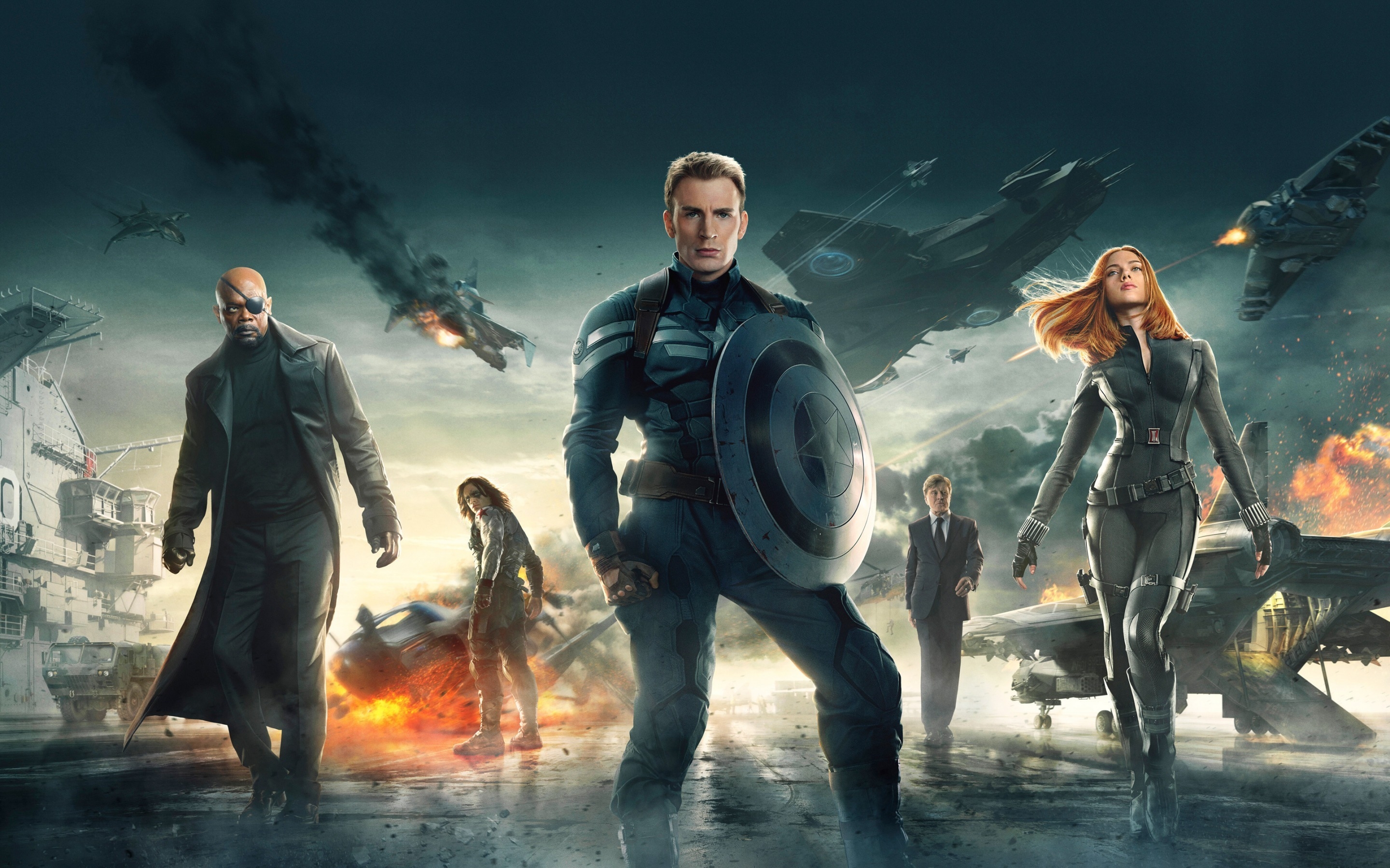 Captain America The Winter Soldier for 2880 x 1800 Retina Display resolution