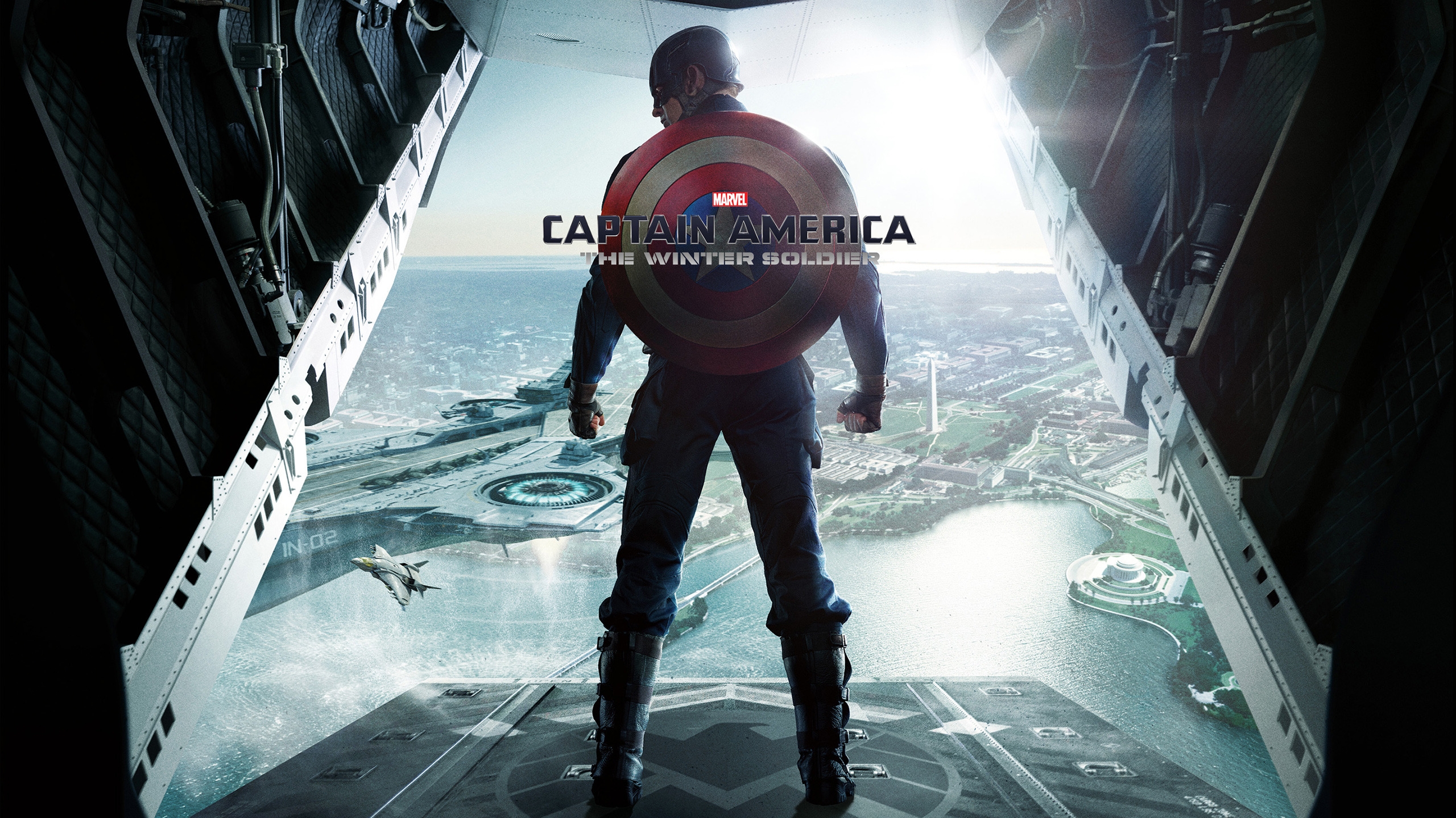 Captain America The Winter Soldier Movie for 2560x1440 HDTV resolution