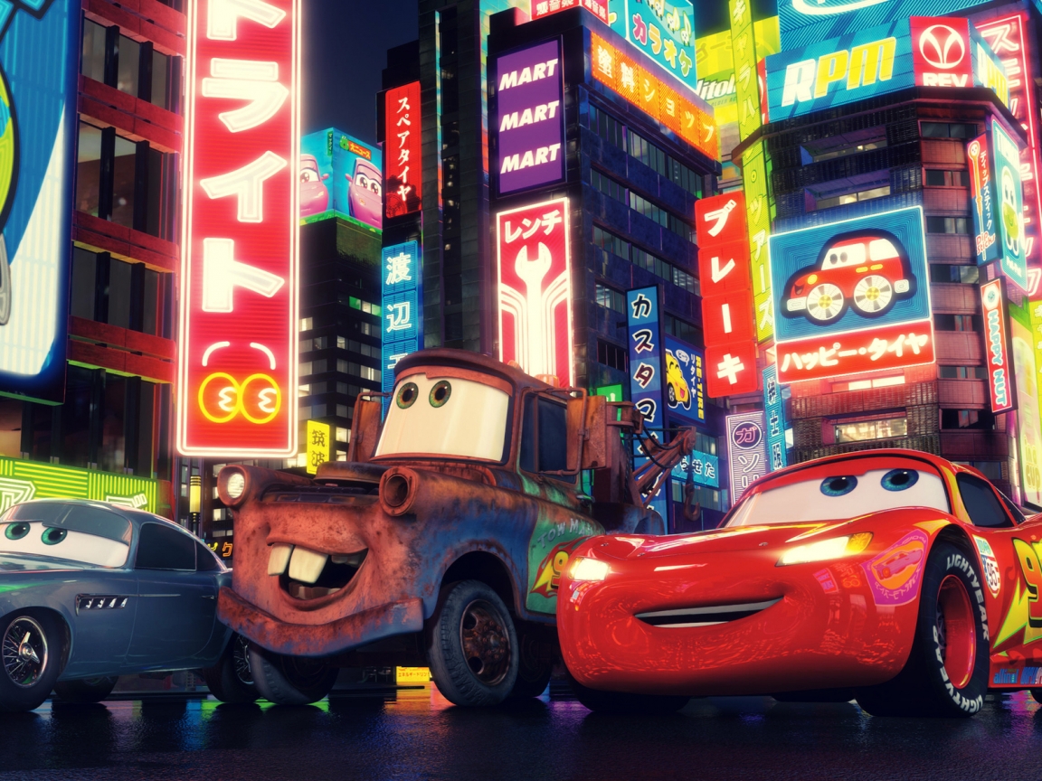 Cars 2 Movie 2011 for 1152 x 864 resolution
