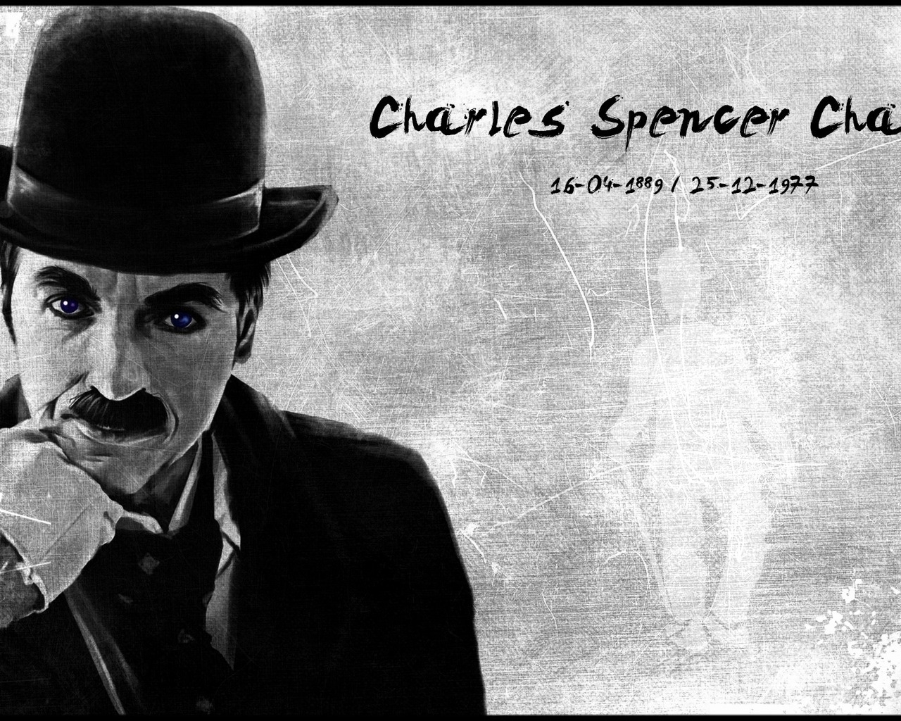 Charles Chaplin for 1280 x 1024 resolution