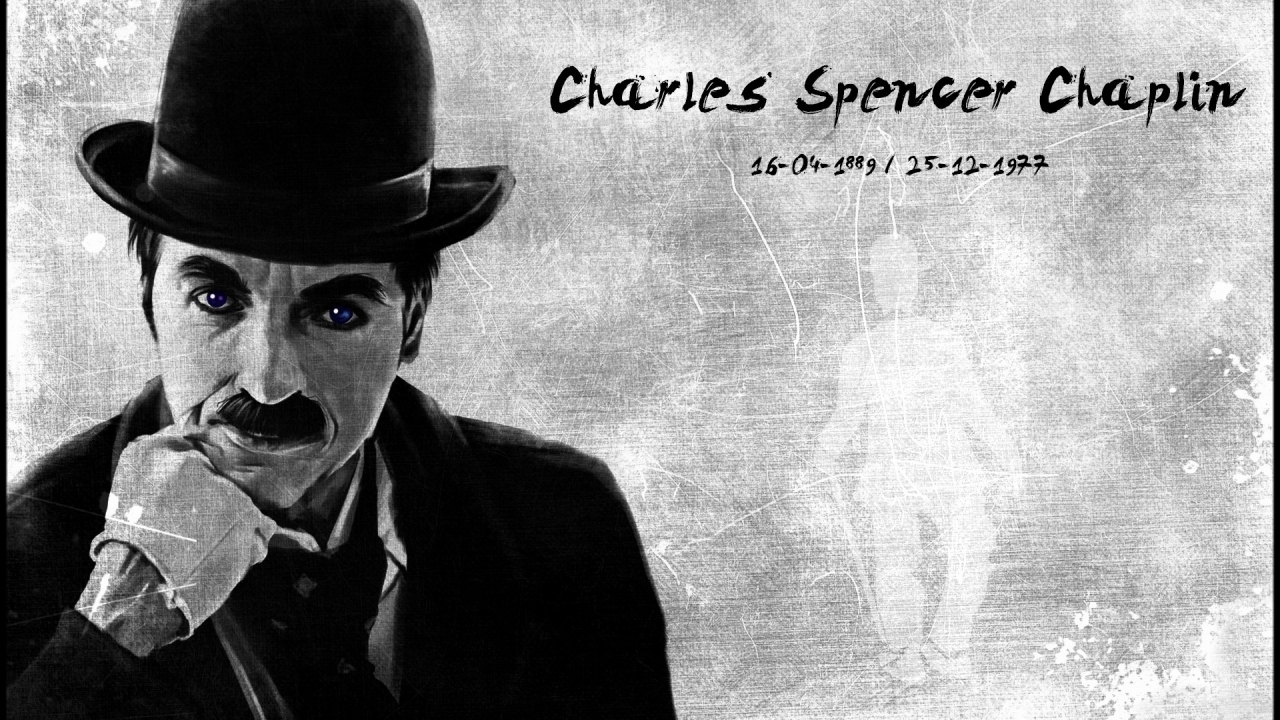 Charles Chaplin for 1280 x 720 HDTV 720p resolution
