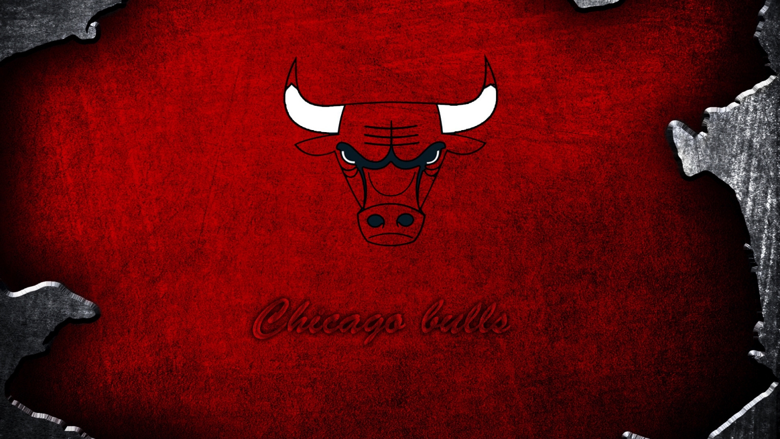 Chicago Bulls Logo for 1536 x 864 HDTV resolution
