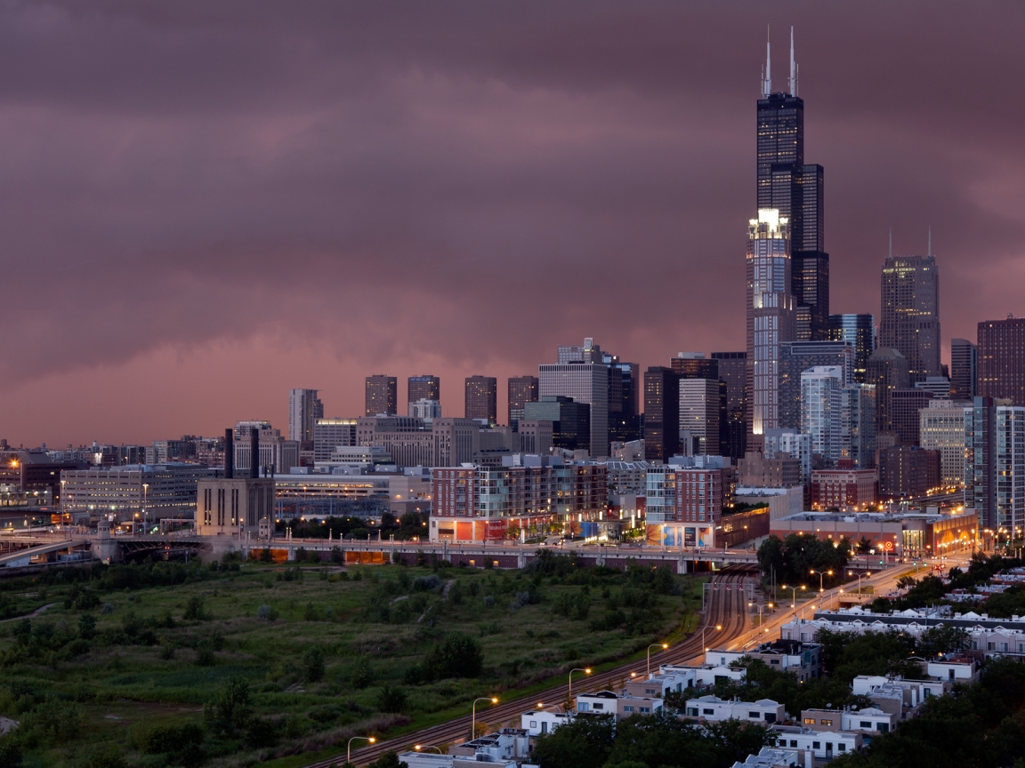 Chicago City for 1152 x 864 resolution