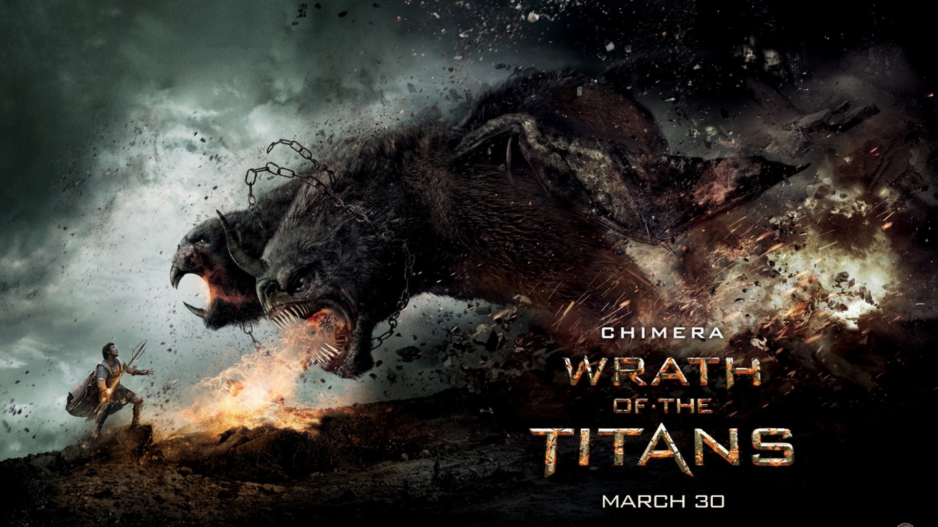 Chimera Wrath of the Titans for 1366 x 768 HDTV resolution