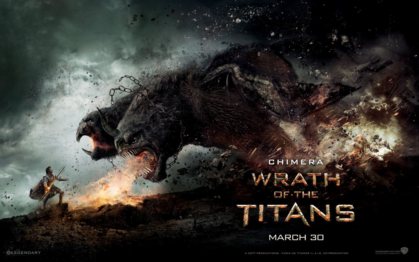 Chimera Wrath of the Titans for 1440 x 900 widescreen resolution