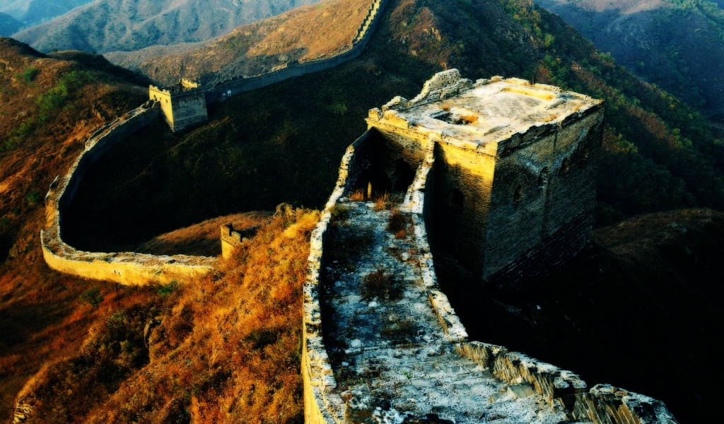 China big Wall for 1024 x 600 widescreen resolution