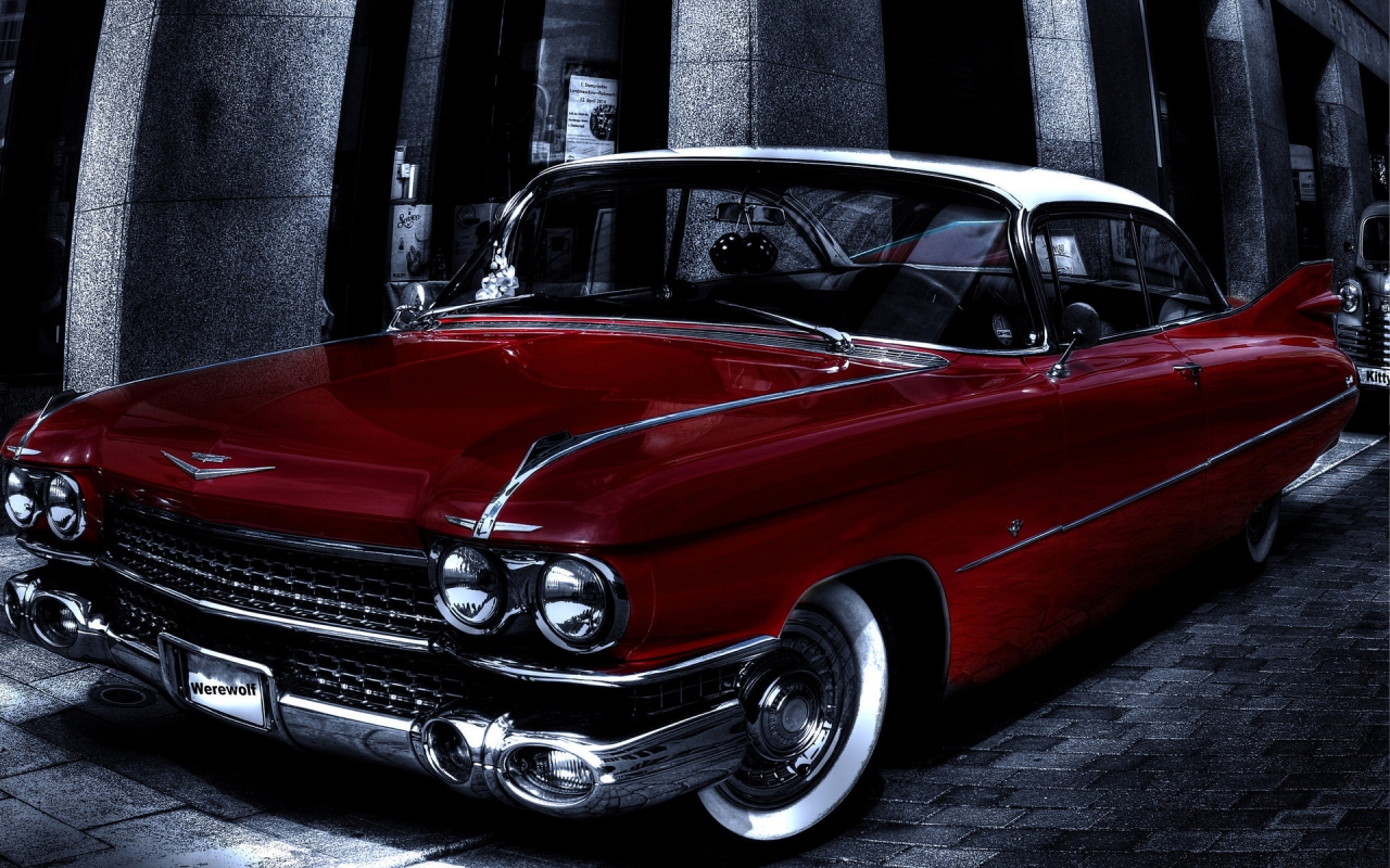 Classic Cadillac Eldorado for 1280 x 800 widescreen resolution
