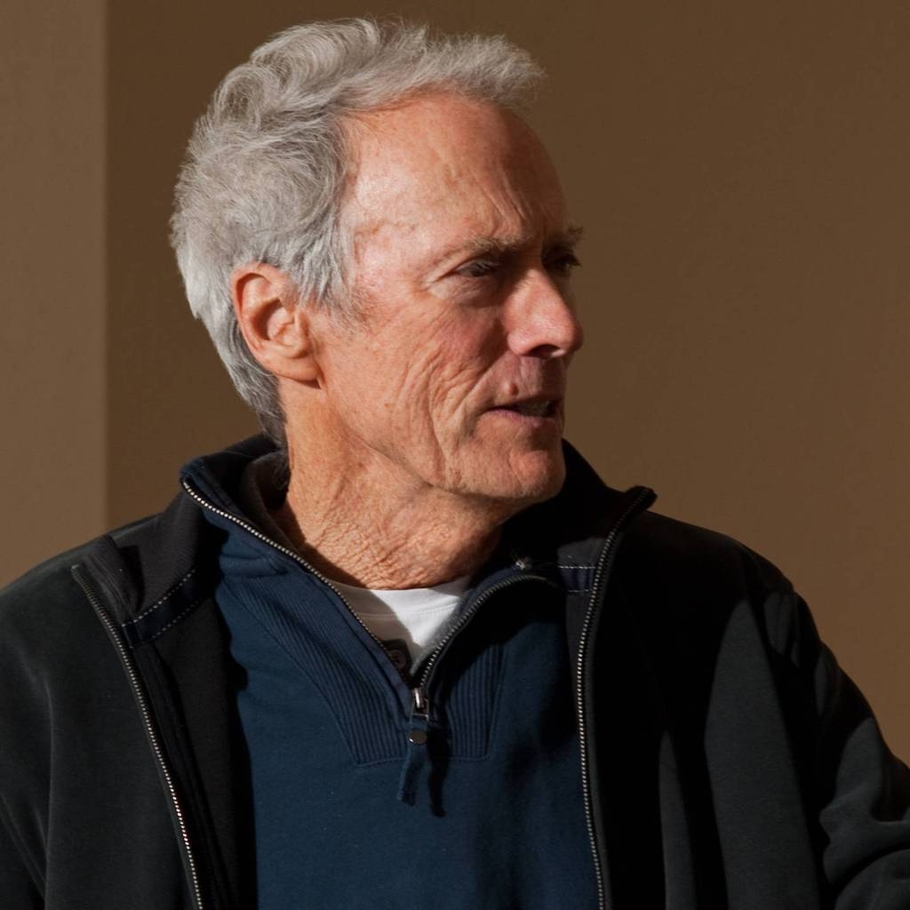 Clint Eastwood Close-Up for 1024 x 1024 iPad resolution