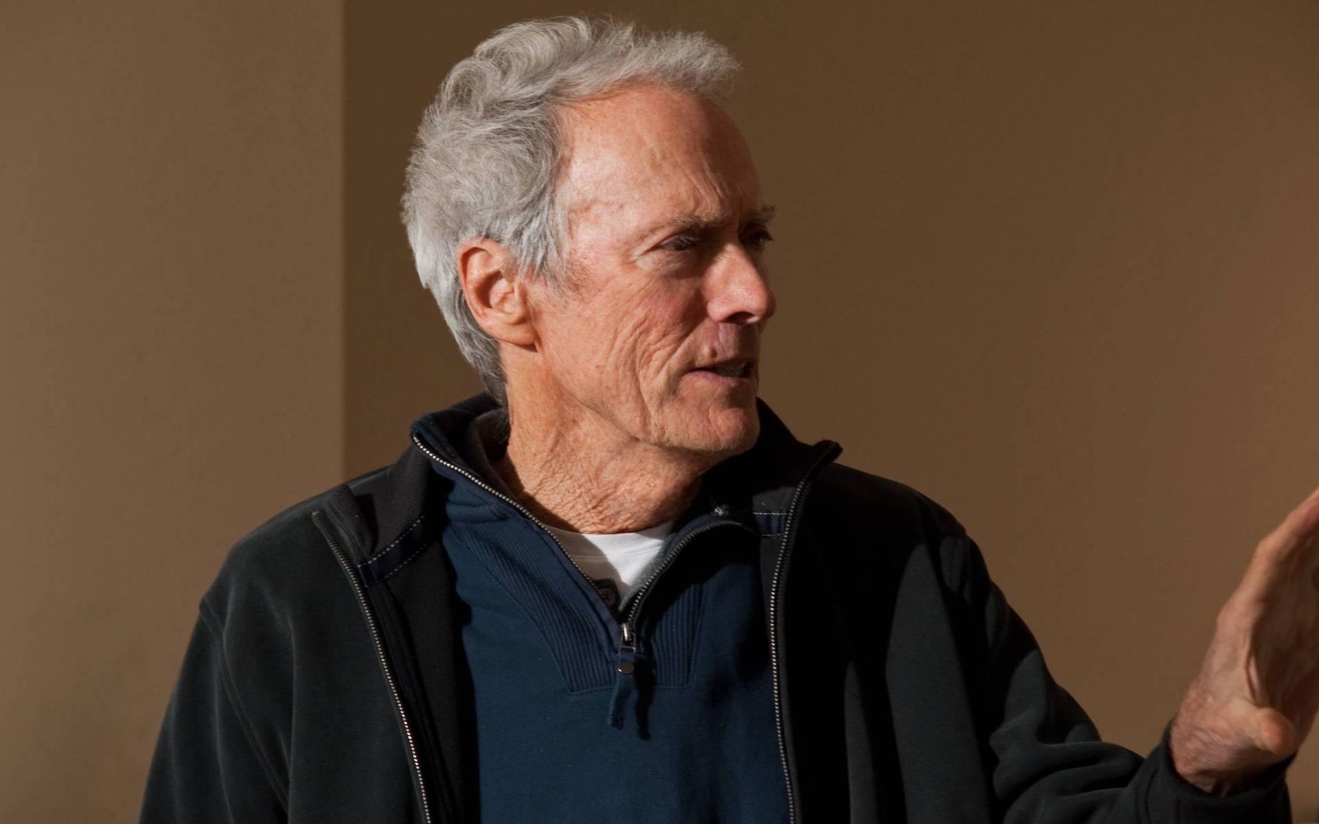 Clint Eastwood Close-Up for 1920 x 1200 widescreen resolution