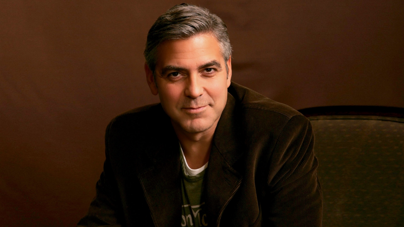 Clooney George for 1366 x 768 HDTV resolution