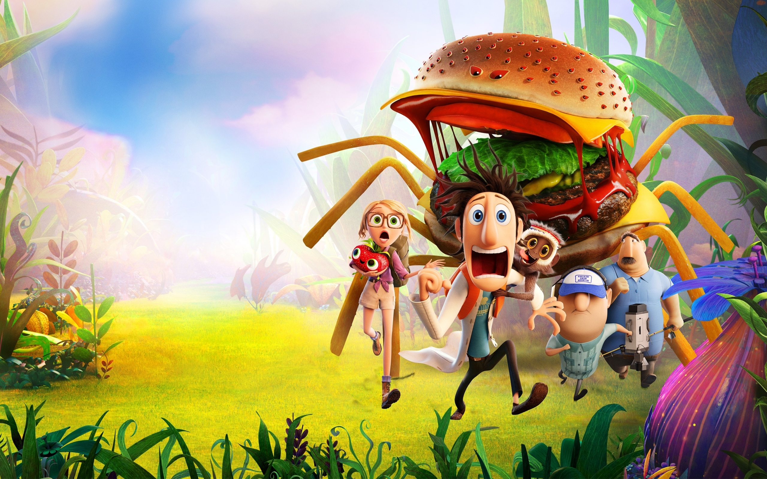 Cloudy with a chance of Meatballs for 2560 x 1600 widescreen resolution