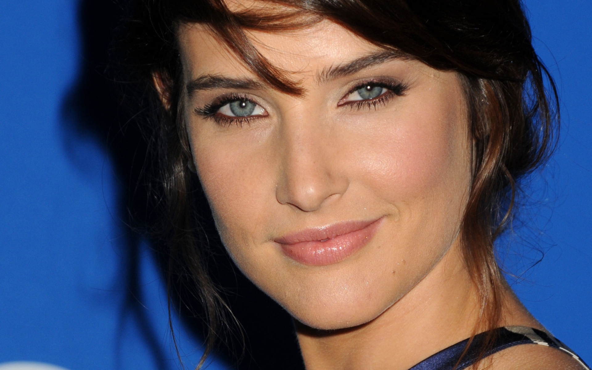 Cobie Smulders Smile for 1920 x 1200 widescreen resolution