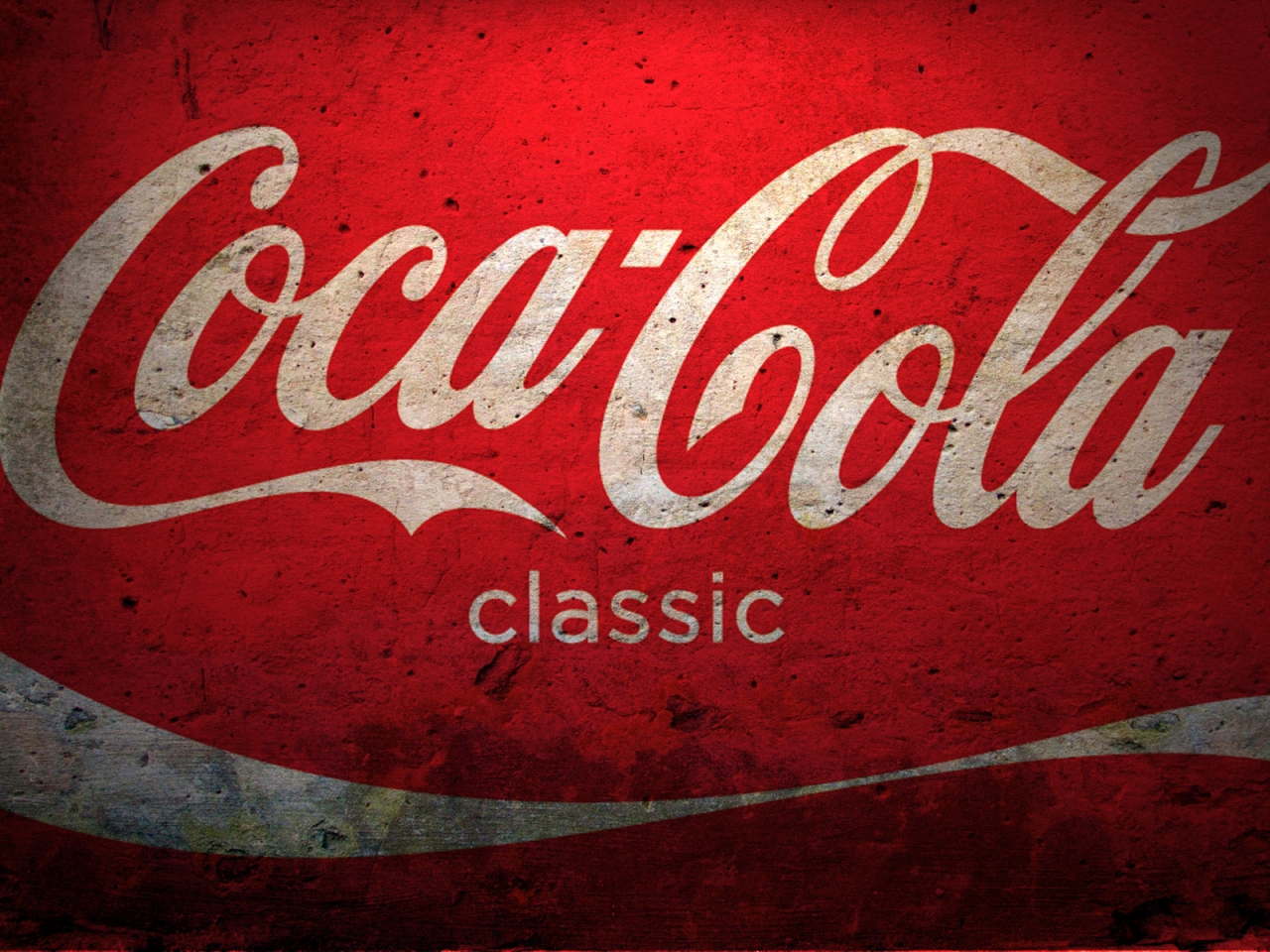 CocaCola Grunge for 1280 x 960 resolution