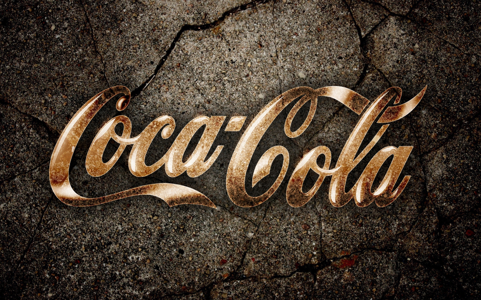 CocaCola Logo for 1680 x 1050 widescreen resolution