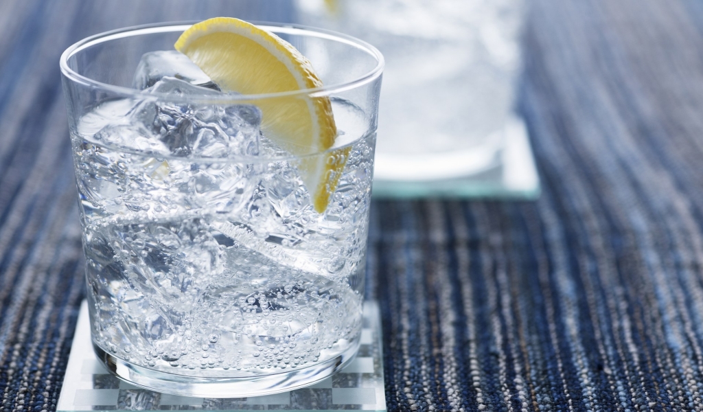 Cocktail Gin and Tonic for 1024 x 600 widescreen resolution