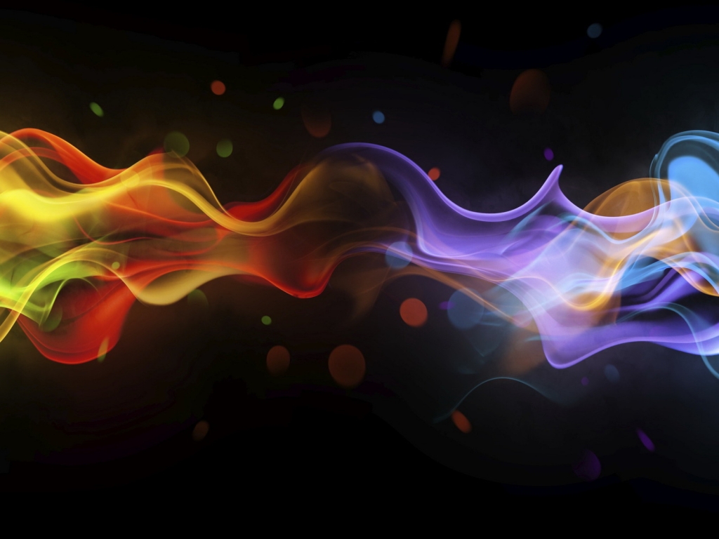 Colored Smoke for 1024 x 768 resolution