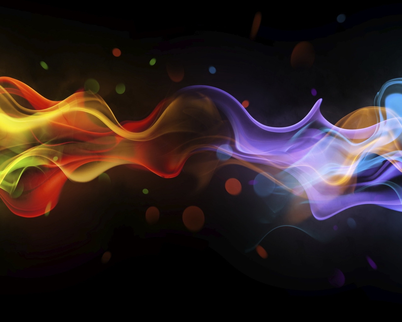 Colored Smoke for 1280 x 1024 resolution