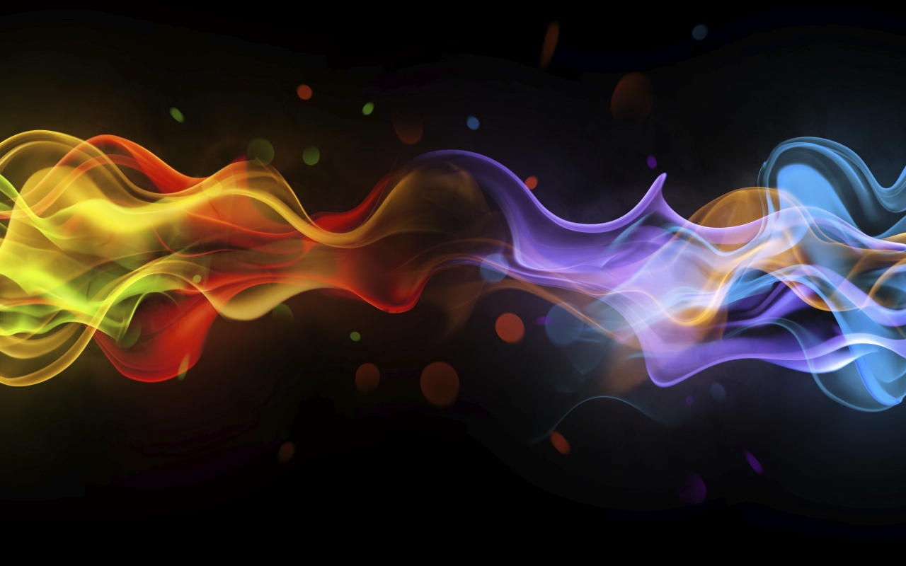 Colored Smoke for 1280 x 800 widescreen resolution