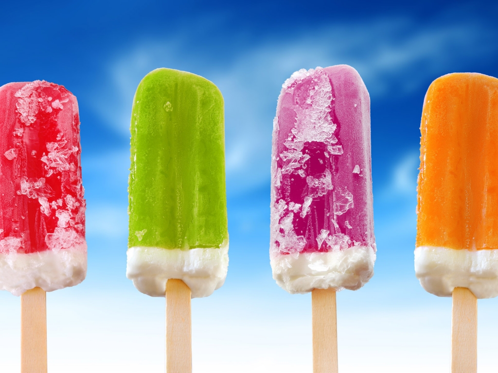 Colorful Ice Cream for 1024 x 768 resolution