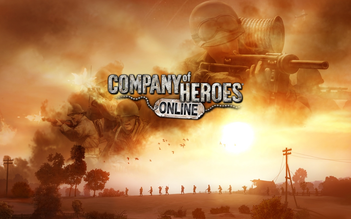 Company of Heroes Online for 1440 x 900 widescreen resolution