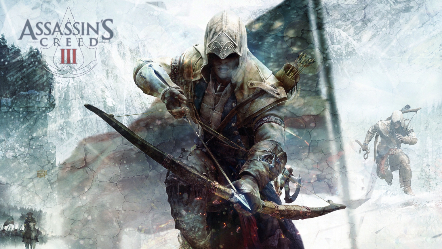 Connor Assassins Creed 3 for 1536 x 864 HDTV resolution