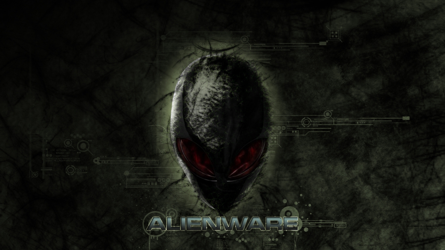 Cool Alienware for 1536 x 864 HDTV resolution