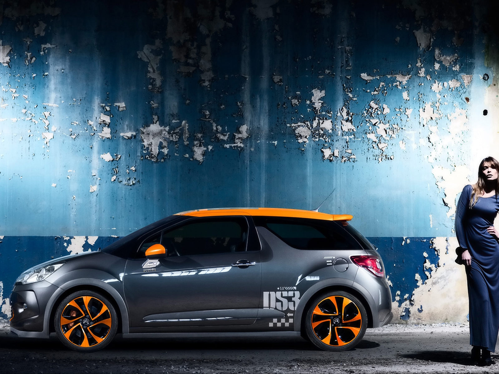 Cool Citroen DS3 Side Angle for 1600 x 1200 resolution
