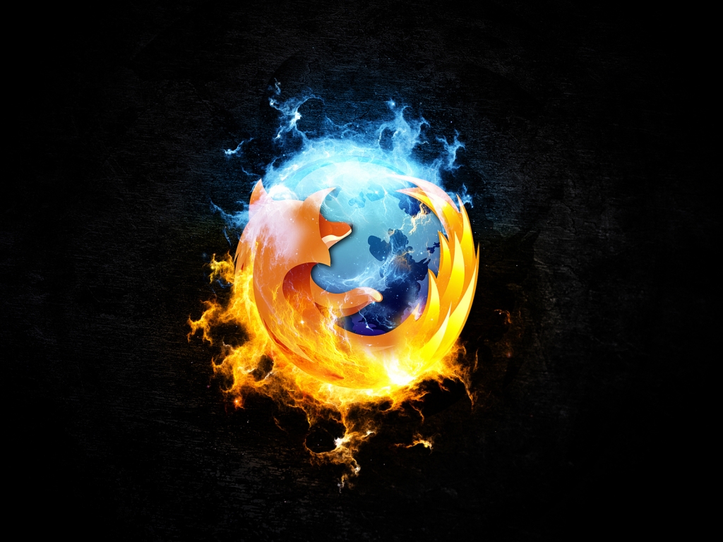 Cool Firefox for 1024 x 768 resolution