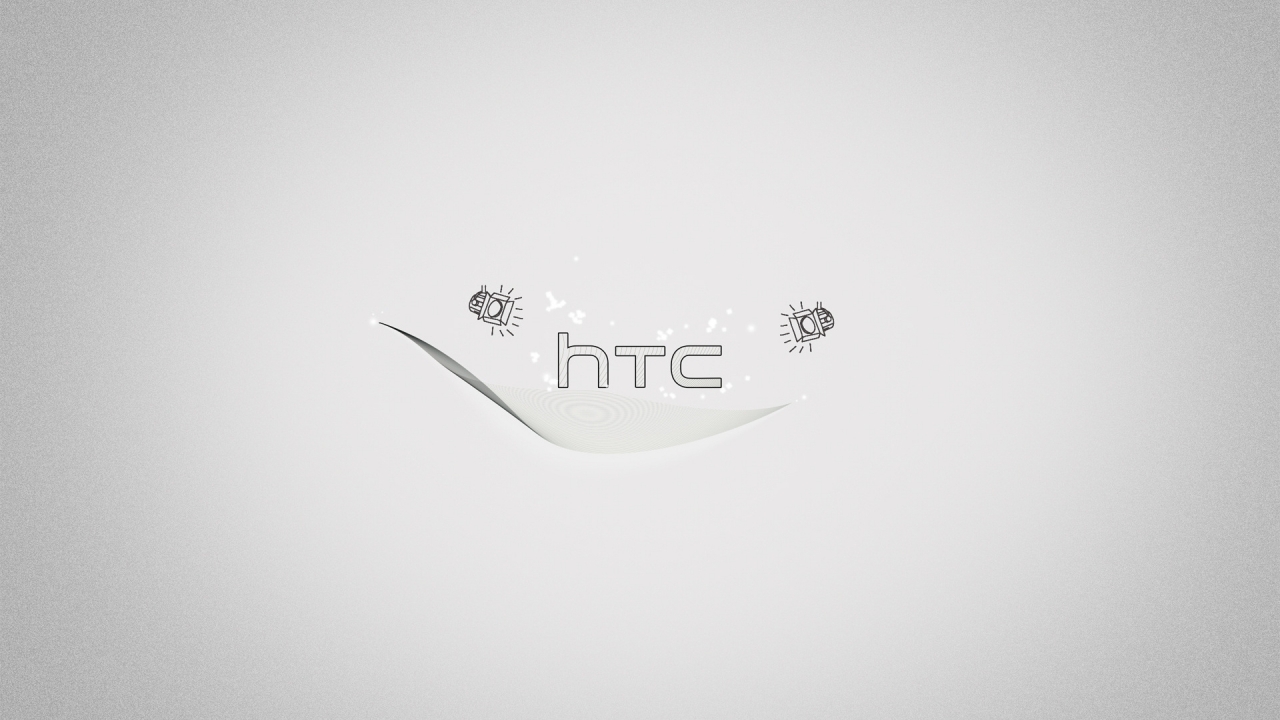 Cool HTC Logo for 1280 x 720 HDTV 720p resolution