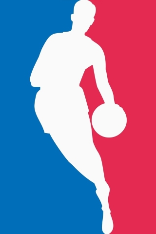 Cool NBA Logo for 320 x 480 iPhone resolution
