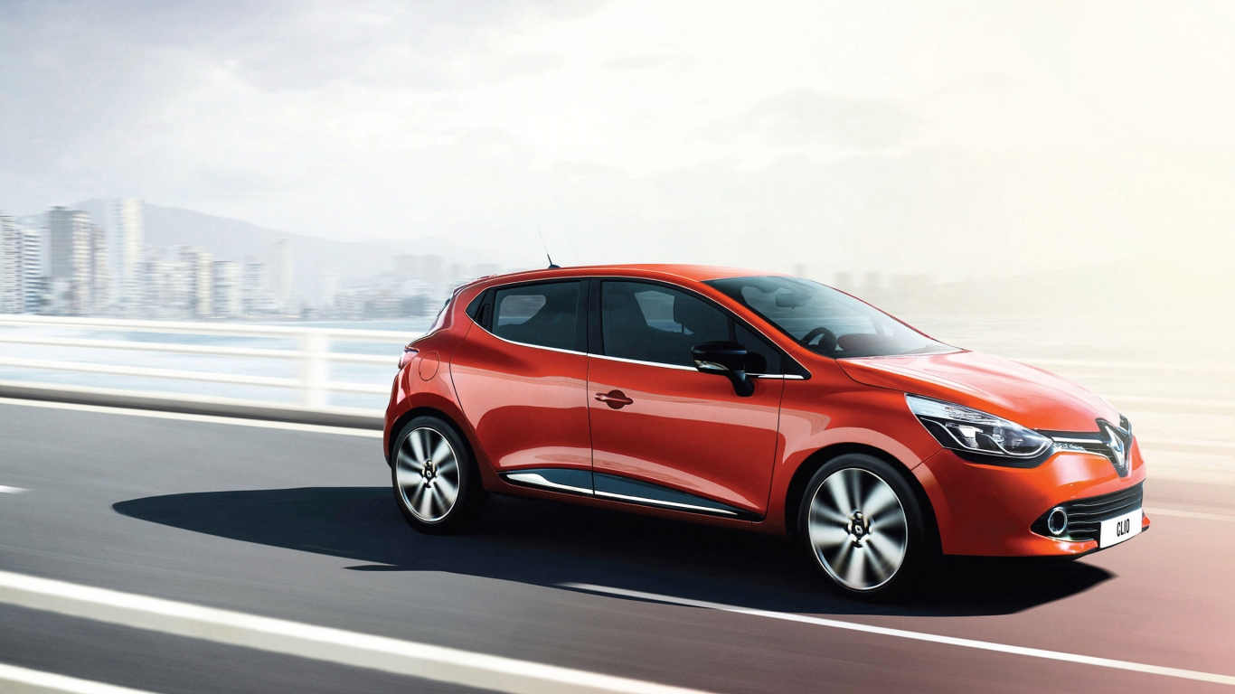 Cool Renault Clio 2013 for 1366 x 768 HDTV resolution