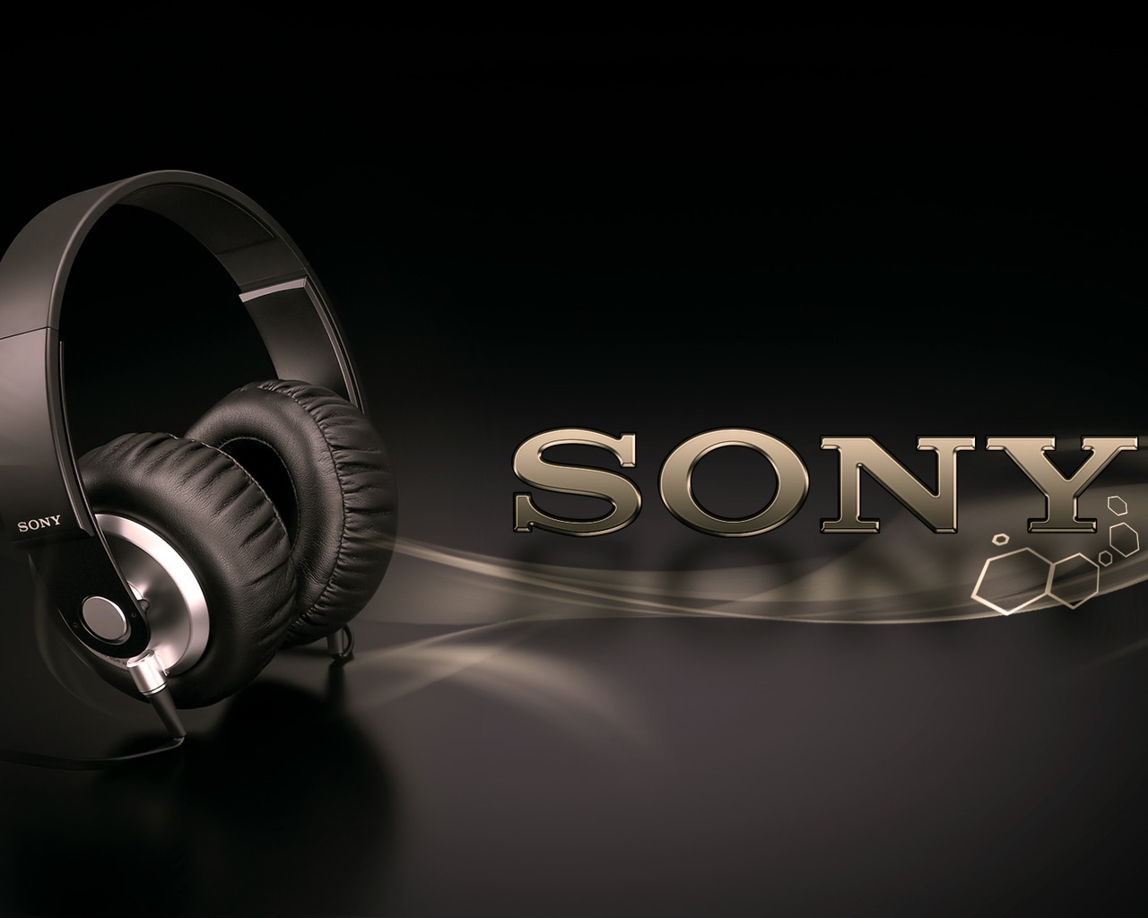 Cool Sony Headphones for 1280 x 1024 resolution