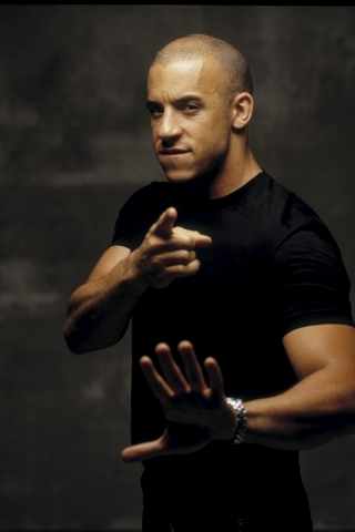 Cool Vin Diesel for 320 x 480 iPhone resolution