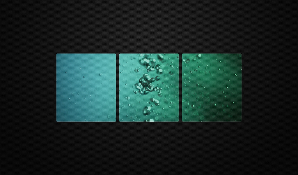 Cool Water Bubbles for 1024 x 600 widescreen resolution