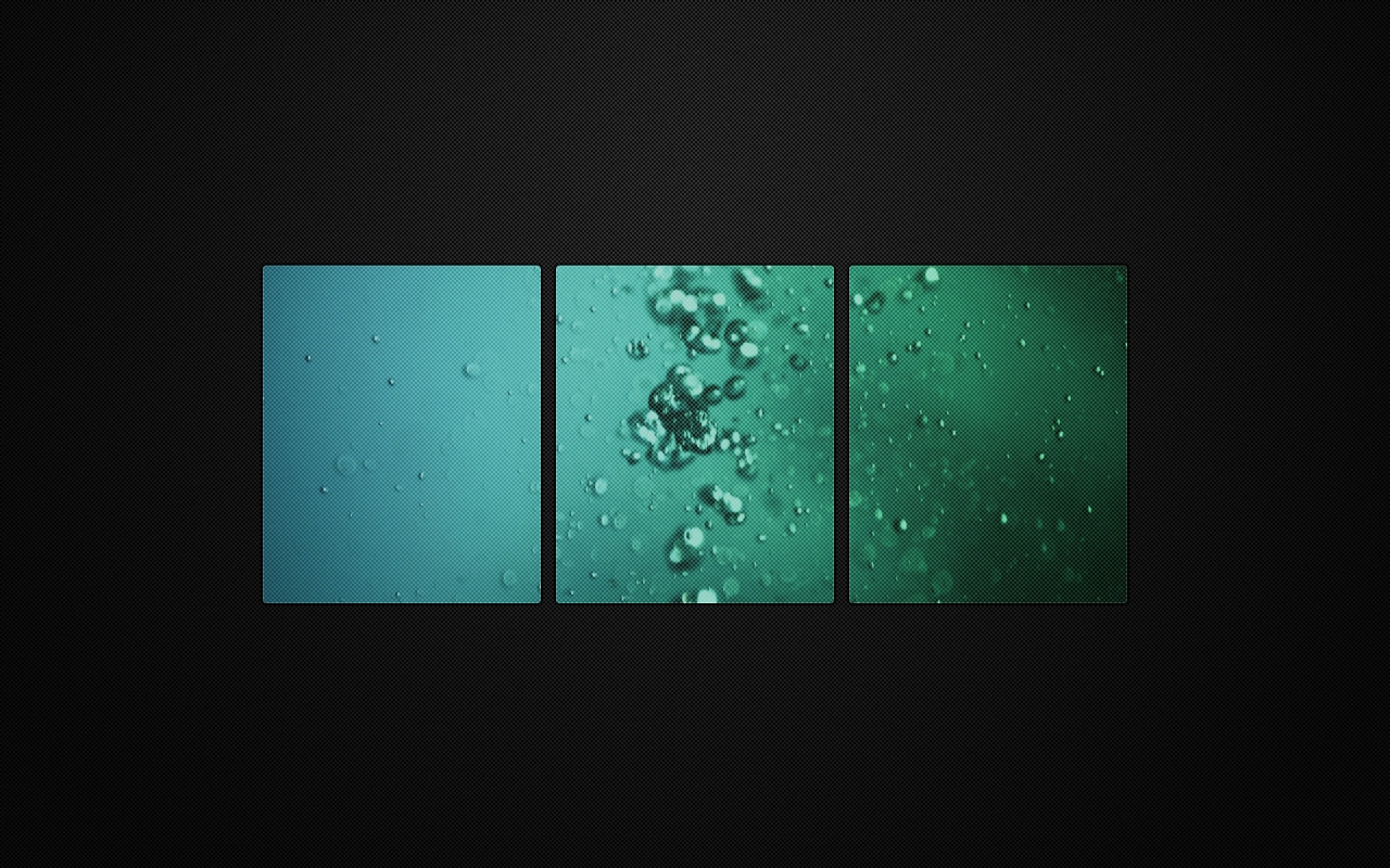 Cool Water Bubbles for 1280 x 800 widescreen resolution