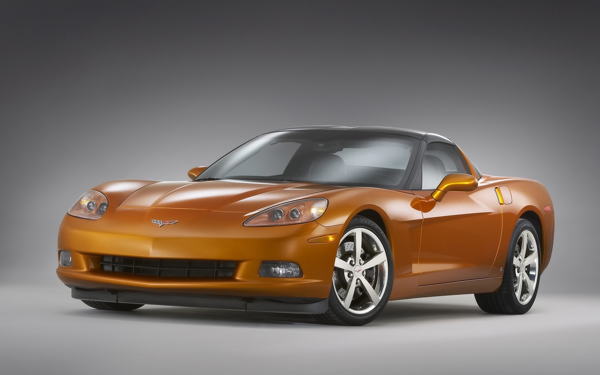 Corvette Front And Side Low View 2008 for 1920 x 1200 widescreen resolution