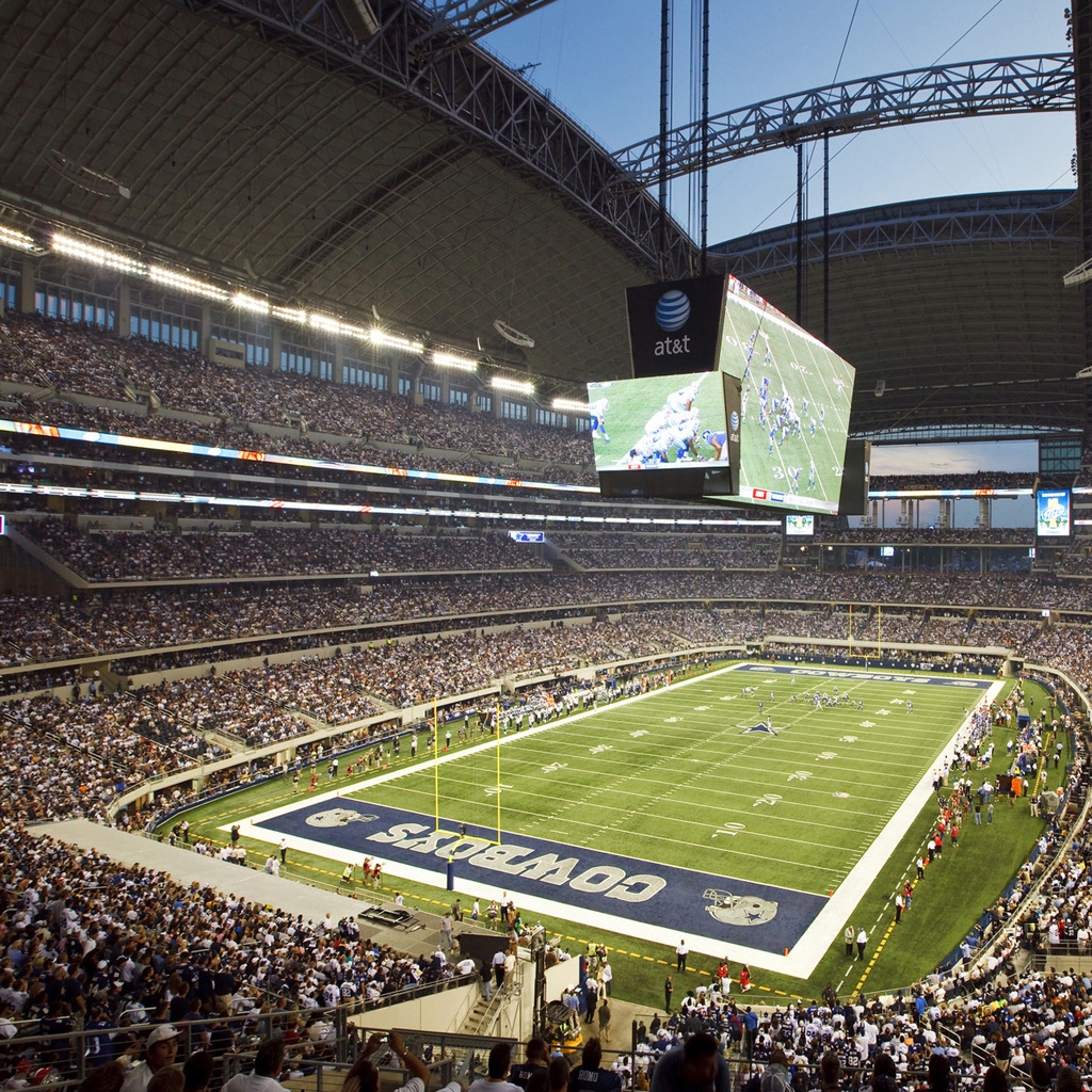 Cowboys Stadium for 1024 x 1024 iPad resolution