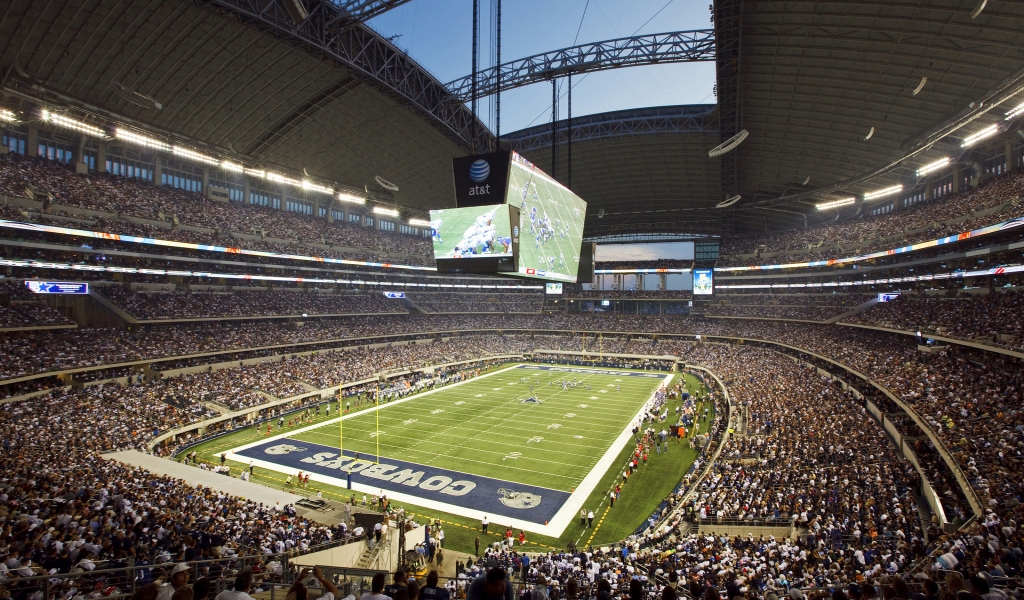 Cowboys Stadium for 1024 x 600 widescreen resolution