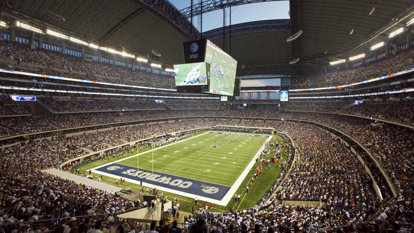 Cowboys Stadium for 1366 x 768 HDTV resolution